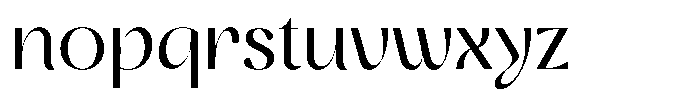 Mageline Font LOWERCASE