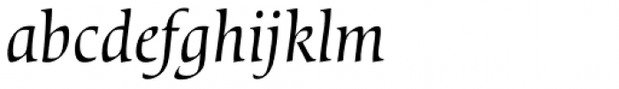 Magellan Italic Font LOWERCASE