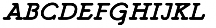Magendfret Bold Italic Font UPPERCASE