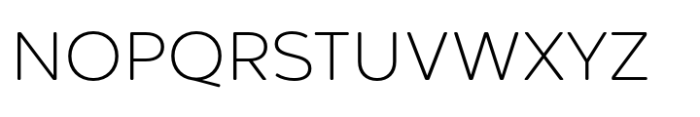 Magenos Soft Thin Font UPPERCASE