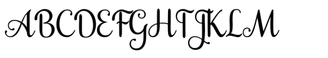 Magentha Bold Font UPPERCASE