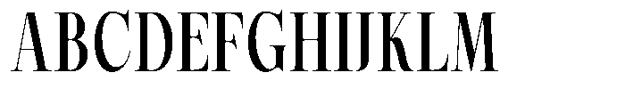 Magerist Bold Condensed Font UPPERCASE