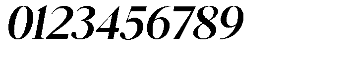 Magerist Bold Expanded Italic Font OTHER CHARS
