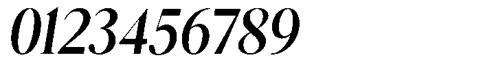 Magerist Bold Italic Font OTHER CHARS