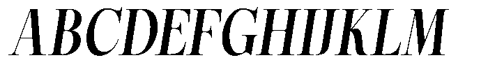 Magerist Bold Italic Font UPPERCASE