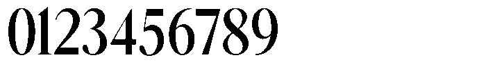 Magerist Bold Semi Condensed Plain Font OTHER CHARS