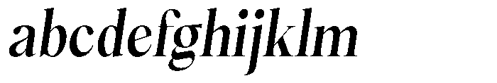 Magerist Bold Semi Condensed Slant FONT