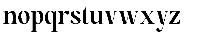 Magerist Bold Font LOWERCASE