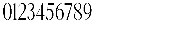 Magerist Condensed Plain Font OTHER CHARS