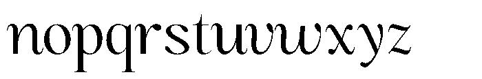 Magerist Expanded Plain Font LOWERCASE