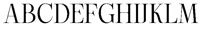 Magerist Expanded Font UPPERCASE