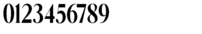 Magerist Extra Bold Condensed Font OTHER CHARS