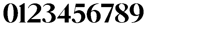 Magerist Extra Bold Expanded Plain Font OTHER CHARS