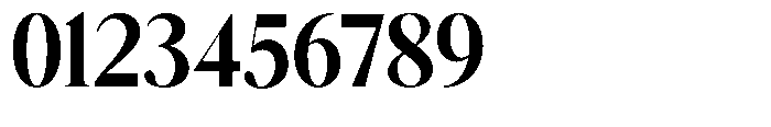 Magerist Extra Bold Plain Font OTHER CHARS