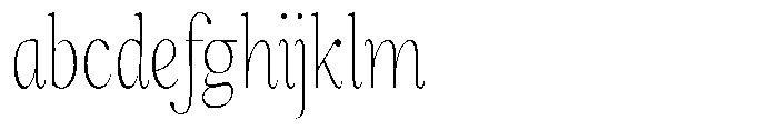 Magerist Extra Light Condensed Plain FONT