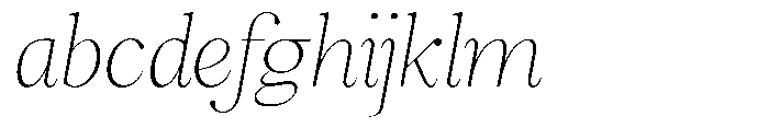 Magerist Extra Light Expanded Italic FONT