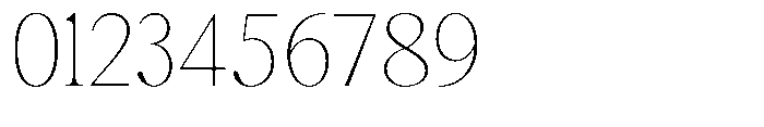 Magerist Extra Light Expanded Plain Font OTHER CHARS