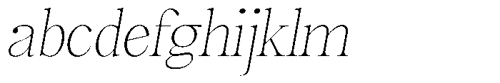 Magerist Extra Light Expanded Slant FONT