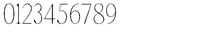 Magerist Extra Light Plain Font OTHER CHARS