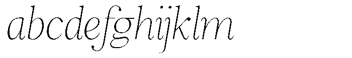 Magerist Extra Light Sem Exp Italic FONT