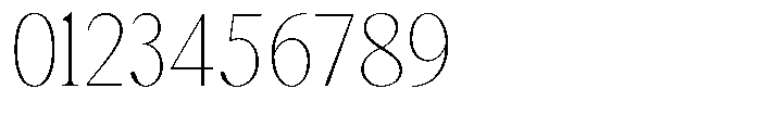 Magerist Extra Light Semi Expanded Plain Font OTHER CHARS