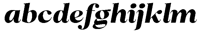 Magerist Heavy Expanded Italic FONT