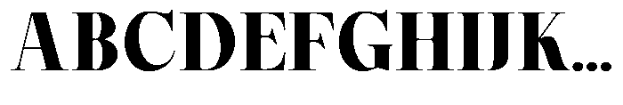 Magerist Heavy Expanded Font UPPERCASE