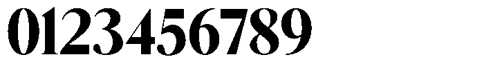 Magerist Heavy Plain Font OTHER CHARS