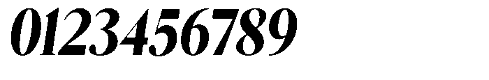 Magerist Heavy Semi Condensed Italic Font OTHER CHARS