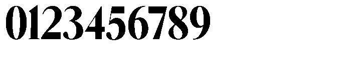 Magerist Heavy Semi Condensed Plain Font OTHER CHARS