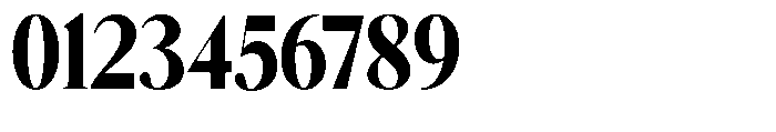 Magerist Heavy Semi Condensed Font OTHER CHARS