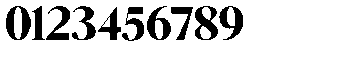 Magerist Heavy Semi Expanded Plain Font OTHER CHARS