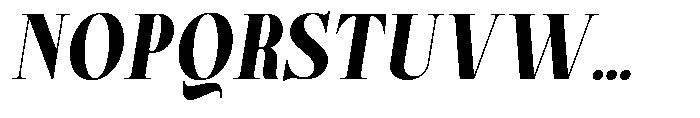 Magerist Heavy Slant Font UPPERCASE