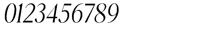 Magerist Italic Font OTHER CHARS