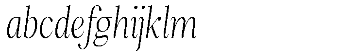 Magerist Light Condensed Italic FONT