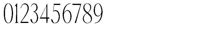Magerist Light Condensed Plain Font OTHER CHARS