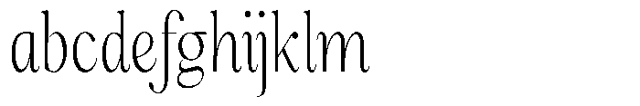 Magerist Light Condensed Plain FONT