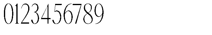 Magerist Light Condensed Font OTHER CHARS