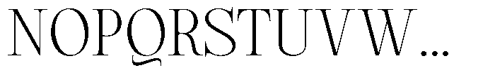 Magerist Light Expanded Font UPPERCASE