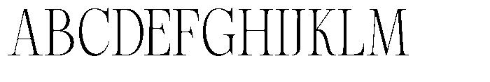 Magerist Light Plain Font UPPERCASE