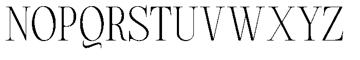 Magerist Light Plain Font UPPERCASE