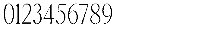 Magerist Light Semi Condensed Plain Font OTHER CHARS