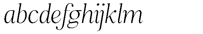 Magerist Light Semi Expanded Italic FONT