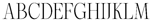 Magerist Light Semi Expanded Font UPPERCASE