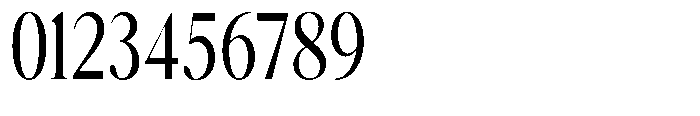 Magerist Medium Condensed Plain Font OTHER CHARS