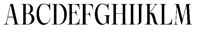 Magerist Medium Plain Font UPPERCASE