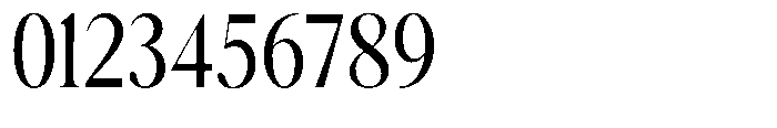 Magerist Medium Semi Condensed Plain Font OTHER CHARS