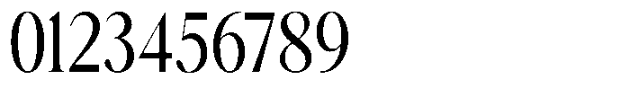 Magerist Medium Semi Condensed Font OTHER CHARS