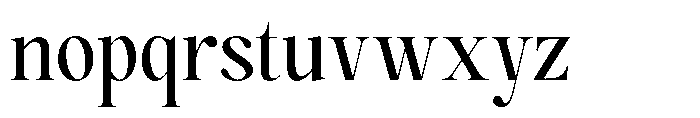 Magerist Medium Font LOWERCASE