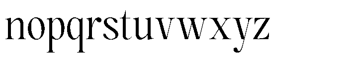 Magerist Regular Font LOWERCASE